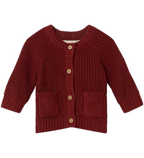 Lil Atelier Cardigan - Strik - Spiced Apple