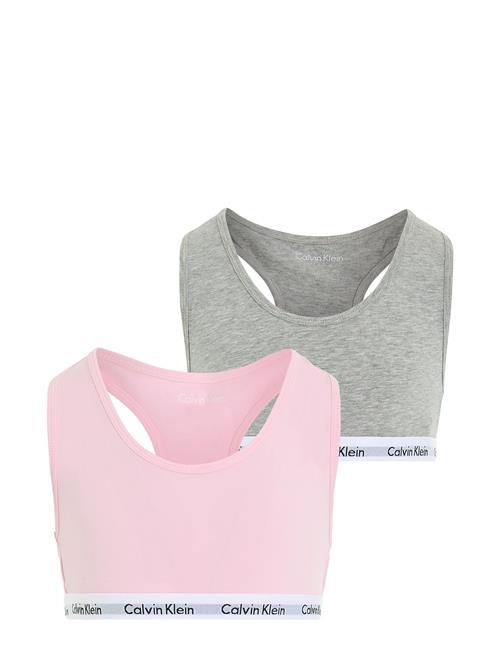 Se Calvin Klein 2Pk Bralette Calvin Klein Pink ved Booztlet