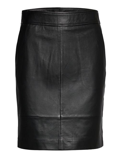 Second Female Francie Mini Leather Skirt Second Female Black