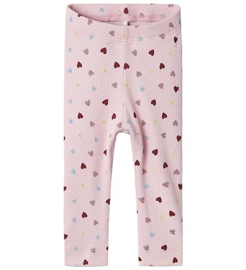 Se Name It Leggings - NbfSmiles - Winsome Orchid ved KidsWorld