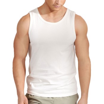 Bread & Boxers Bread and Boxers Tank Relaxed Benhvid økologisk bomuld X-Large Herre