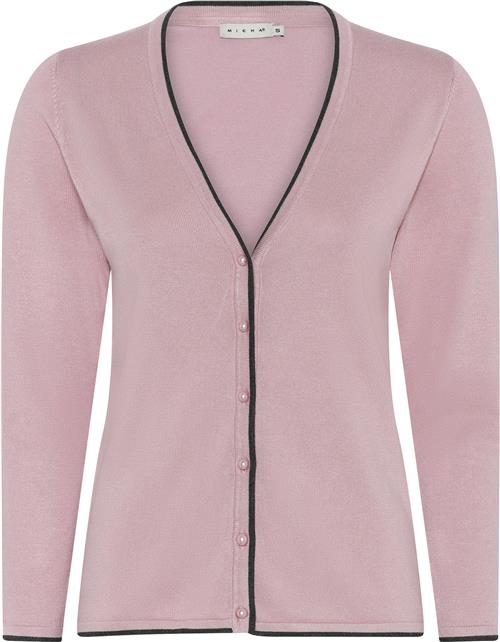 Micha BB Cardigan_ Bbviscoseknitw. Ed Kvinde Rose Cardigans Str S - hos Magasin