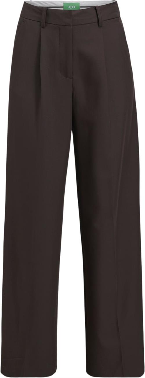 JJXX Jxellis Wide HW Pant TLR Noos Kvinde Seal Brown Bukser Str XS - hos Magasin