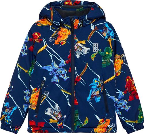 LEGO kidswear/LEGO børnetøj Lwjad 603 Jacket Str 128 cm - Blå Overgangsjakker hos Magasin