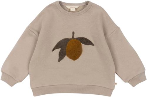 Konges Sløjd LOU Terry Sweat Shirt OCS Str 4Y - Oxford Tan Sweatshirts Polyester hos Magasin