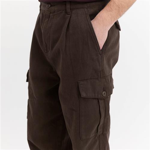 Se By Garment Makers Luke Combat Pants Mand Ebony Brown Bukser Str XL - hos Magasin ved Magasin