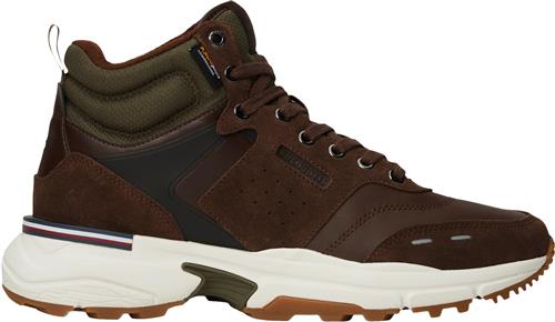 Se Tommy Hilfiger M Runner Cordura HI LTH MIX Mand Cocoa Sneakers Str 40 - hos Magasin ved Magasin