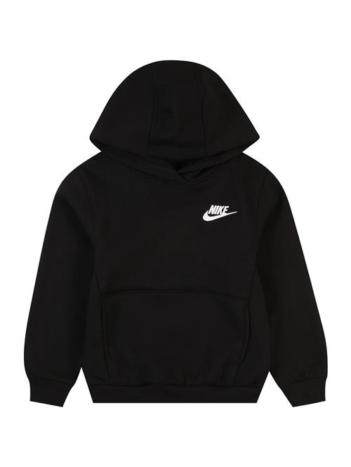 Nike Sportswear Sweatshirt 'Club Fleece'  sort / hvid