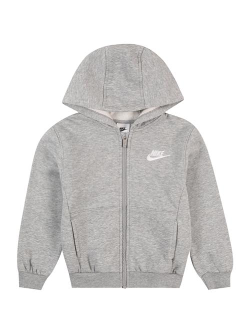 Nike Sportswear Sweatjakke 'CLUB FLEECE'  grå-meleret