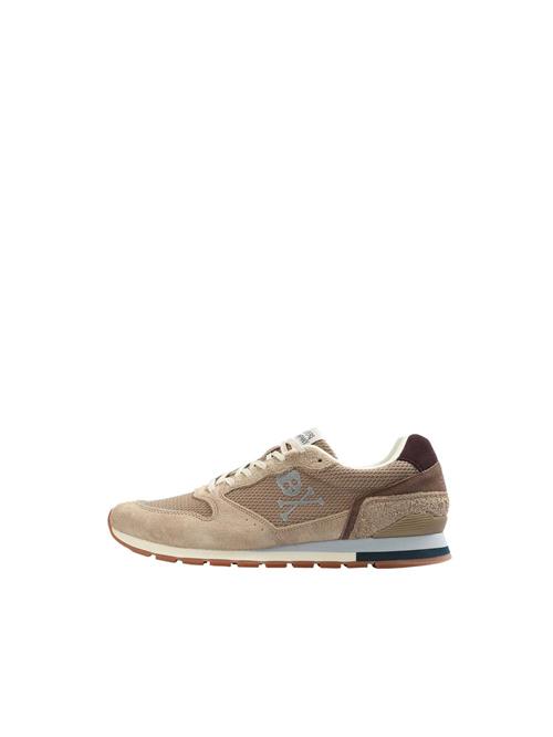 Scalpers Sneaker low 'Bryan'  beige / mørkebeige / sort