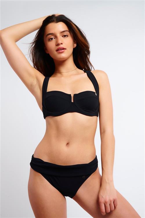 Banana Moon Praxa Black Bikiniunderdele Str M/38 - hos Magasin