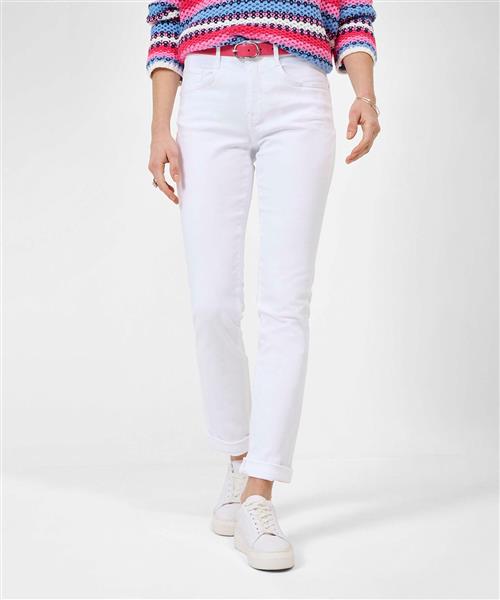 Se BRAX Style. Mary Kvinde Hvid Skinny Jeans Regular Fit Str 42 - Denim hos Magasin ved Magasin