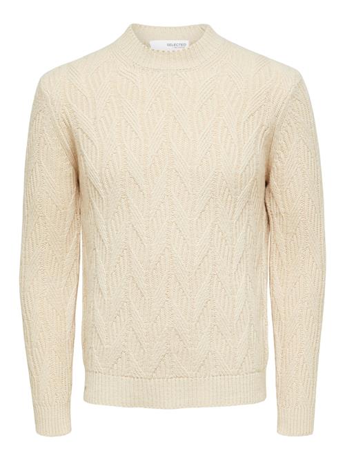 SELECTED HOMME Pullover 'CARIS'  beige