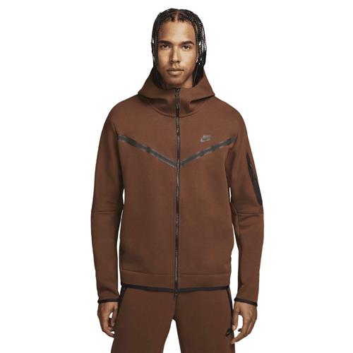 Nike Sportswear Tech Fleece Mand Cacao Wow/black Fleece Str XS - Bomuld hos Magasin