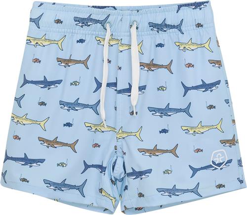 Color Kids Swim Shorts, AOP Str 140 - Cerulean Badebukser hos Magasin