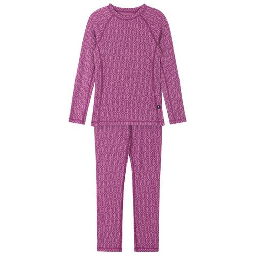 Se Reima Baselayer Sæt Taival-Red Violet | Lilla | 140 cm ved Babyshop