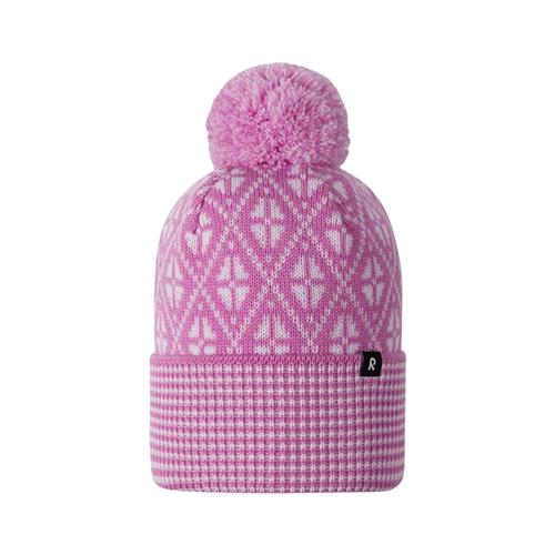 Se Reima Beanie Kuurassa-Mauve Pink | Lyserød | 52 cm ved Babyshop