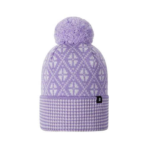 Se Reima Beanie, Kuurassa-Lilac amethyst | Lilla | 48 cm ved Babyshop