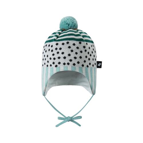 Se Reima Beanie - Moomin Yngst i Cool green | Grønn | 40 cm ved Babyshop