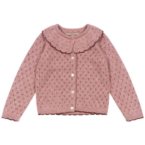 Konges Sløjd Holiday Knit Cardigan - Mellow Rose | Lyserød | 2 years