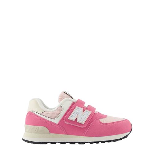 New Balance 574 Kids Sneakere Med Velcrostrop Real Pink | Lyserød | 30 EU