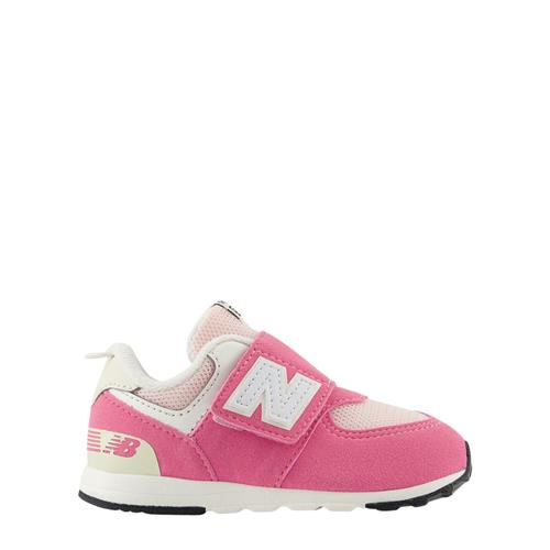 New Balance 574 Baby Sneakere Med Velcrostrop Real Pink | Lyserød | 26 EU