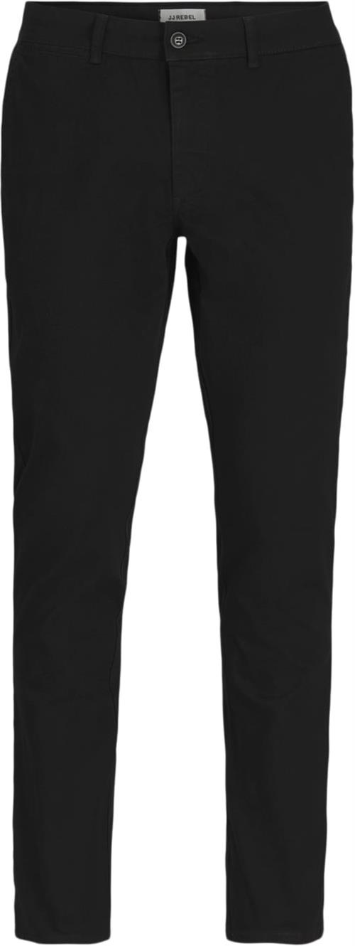 JJ-REBEL Jrebmichael Slim Sharp Noos Mand Sort Bukser Slim Fit Str "32/""30" - hos Magasin