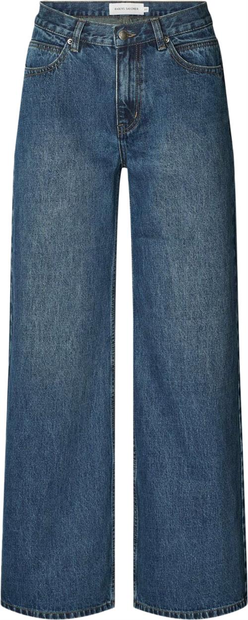 Rabens Saloner Denim Pants Ini Kvinde Washed Indigo Bukser Str 31 Denim - hos Magasin