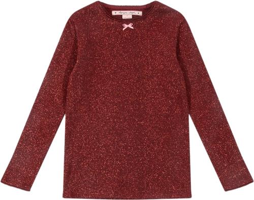 Konges Sløjd Roli Blouse Str 18M - Red Dahlia Bluser hos Magasin