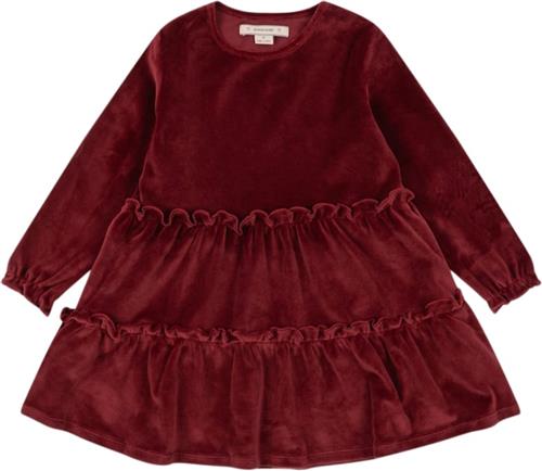 Konges Sløjd Jingle Dress GRS Str 4Y - Red Dahlia Kjoler Polyester hos Magasin