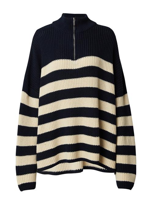 LeGer by Lena Gercke Pullover 'Emma'  creme / mørkeblå