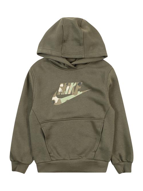 Nike Sportswear Sweatshirt 'CLUB FLC'  creme / khaki / oliven / pastelgrøn