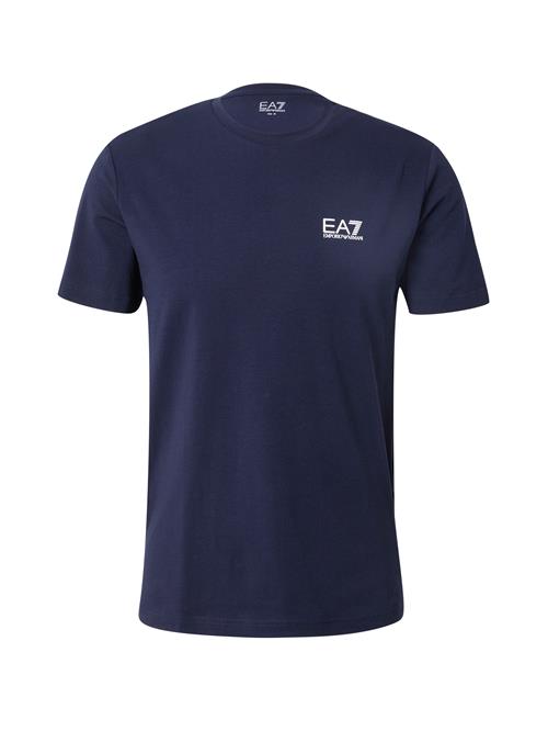 EA7 Emporio Armani Funktionsskjorte  navy / hvid