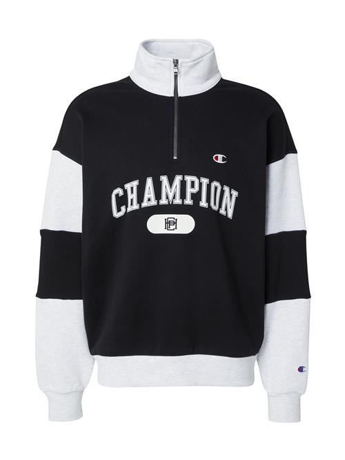 Champion Authentic Athletic Apparel Sweatshirt  lysegrå / sort