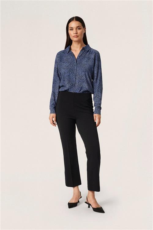 Soaked in Luxury Slbea Kaylee Kickflare Pants Kvinde Black Bukser Med Lige Ben Skinny Fit Str XS - hos Magasin