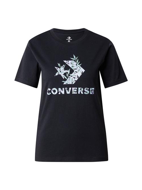 CONVERSE Shirts  pastelgrøn / sort / hvid