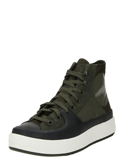 CONVERSE Sneaker high 'CHUCK TAYLOR ALL STAR'  mørkegrøn / sort