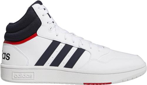 adidas Hoops 3. 0 Mid Classic Vintage Sneakers Mand Hvid Sneakers Str 43 1/3 - hos Magasin