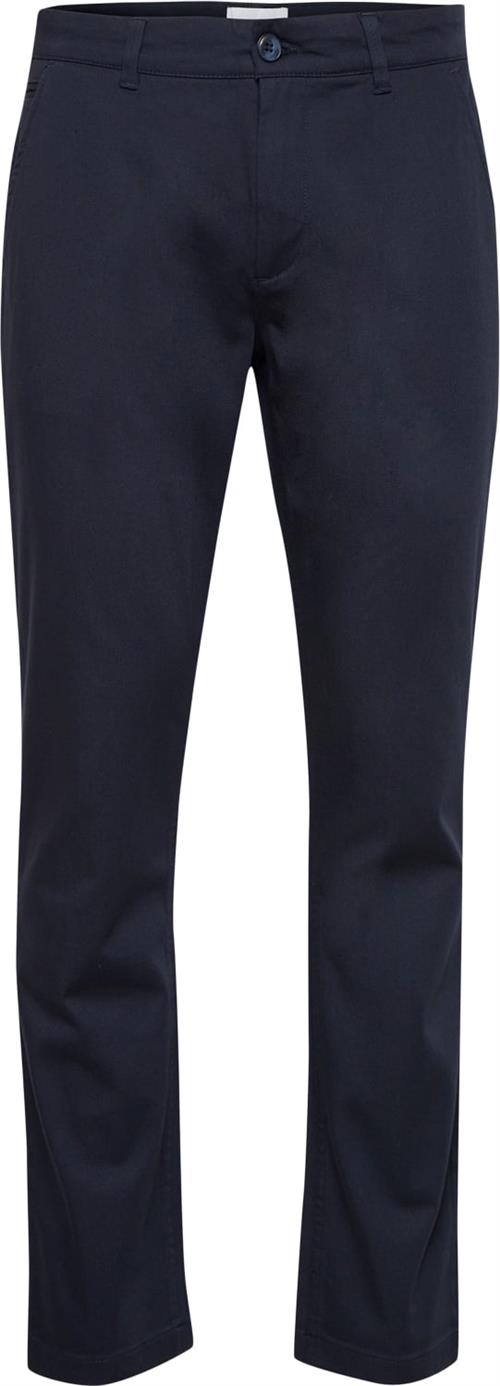 Casual Friday Cfphil Stretch Twill Pants Mand Dark Navy Habitbukser Slim Fit Str 32/30 - hos Magasin