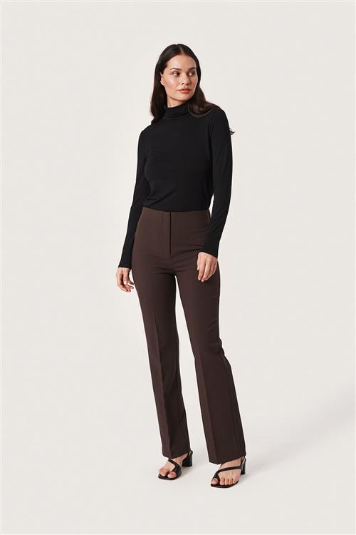 Soaked in Luxury Slcorinne Pants Straight Leg Kvinde After Dark Bukser Med Lige Ben Slim Fit Str S - hos Magasin