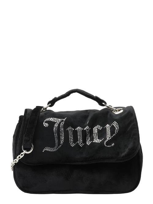 Se Juicy Couture Skuldertaske 'Kimberly'  sort / sølv ved About You