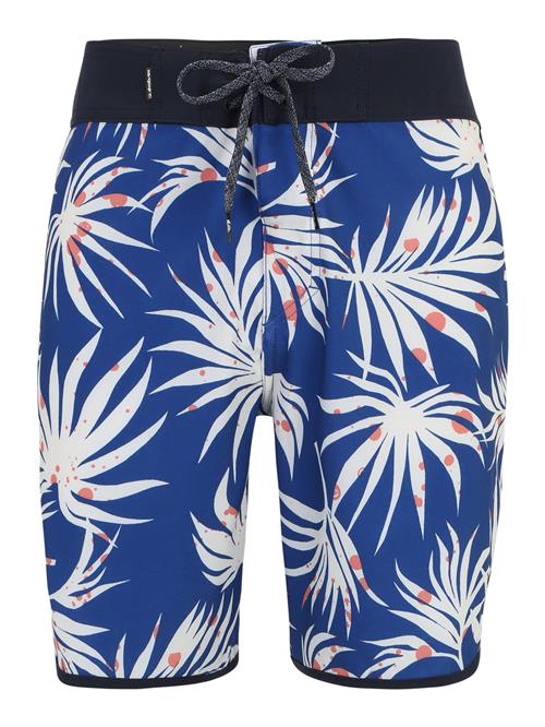 QUIKSILVER Boardshorts 'SCALLOP 18'  blå / laks / hvid