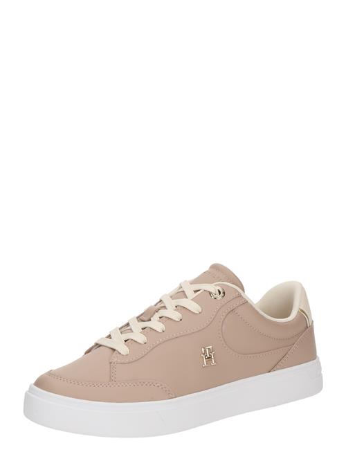 TOMMY HILFIGER Sneaker low 'ESSENTIAL'  nude / guld