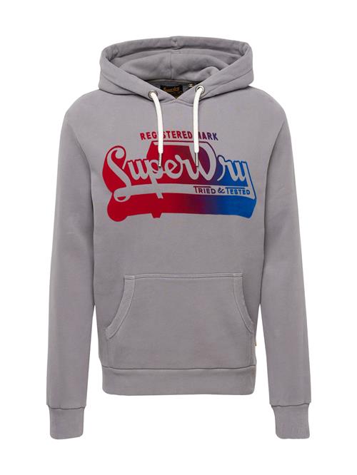 Superdry Sweatshirt  blå / grey denim / kirsebærsrød