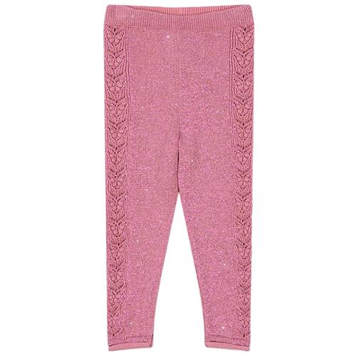 Konges Sløjd Cabby Knit Pants - Powder Pink | Lyserød | 3 years