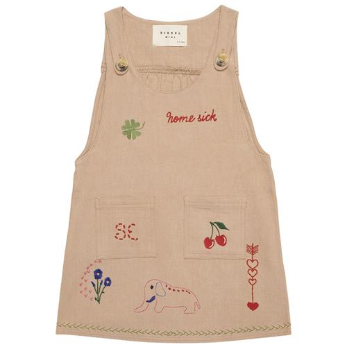 Sissel Edelbo Magda Mini Dress Incence Brown | Brun | 3-4 years