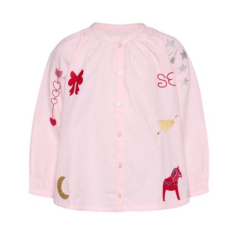 Sissel Edelbo Christmas Mini Top Cherry Blossom Pink | Lyserød | 7-8 years