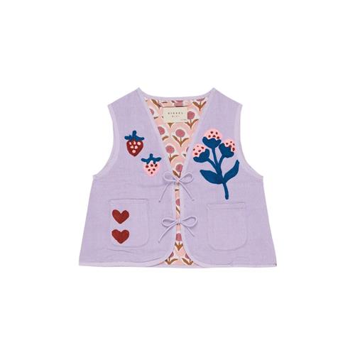 Sissel Edelbo Nathalia Mini Vest Grape | Lilla | 7-8 years