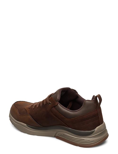 Skechers Mens Relaxed Fit Benago - Waterproof Skechers Brown