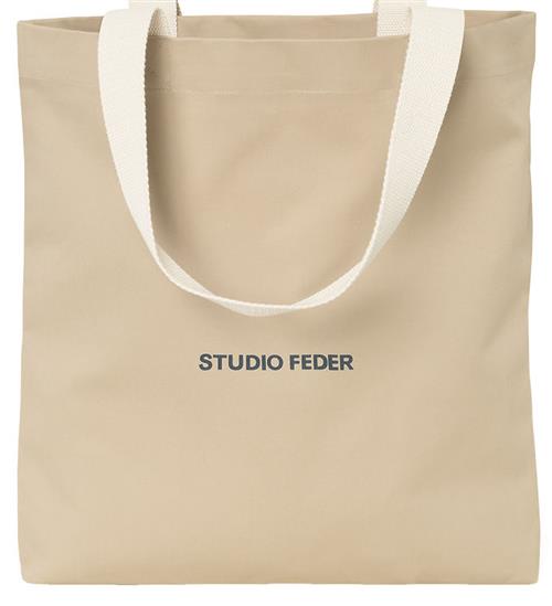 Studio Feder Shopper - Sigtid - Canvas - Sand Beige